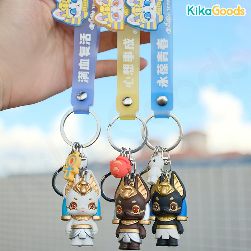 Aaru Garden Series Anubis Keychain – KikaGoods Wholesale