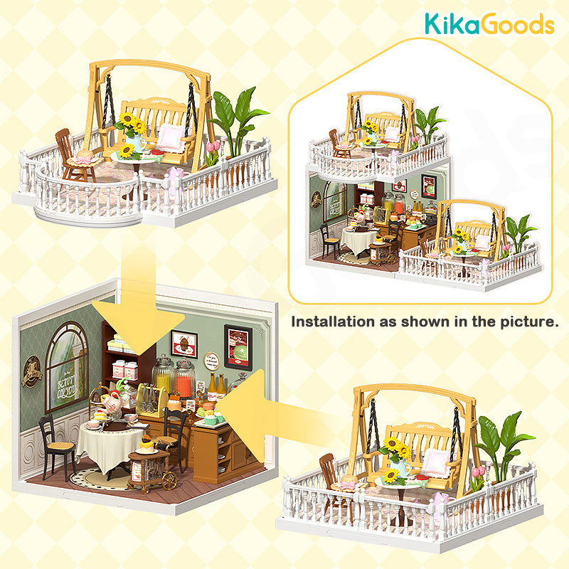 Rolife Super Creator Terrace Expansion Assembly – KikaGoods Wholesale