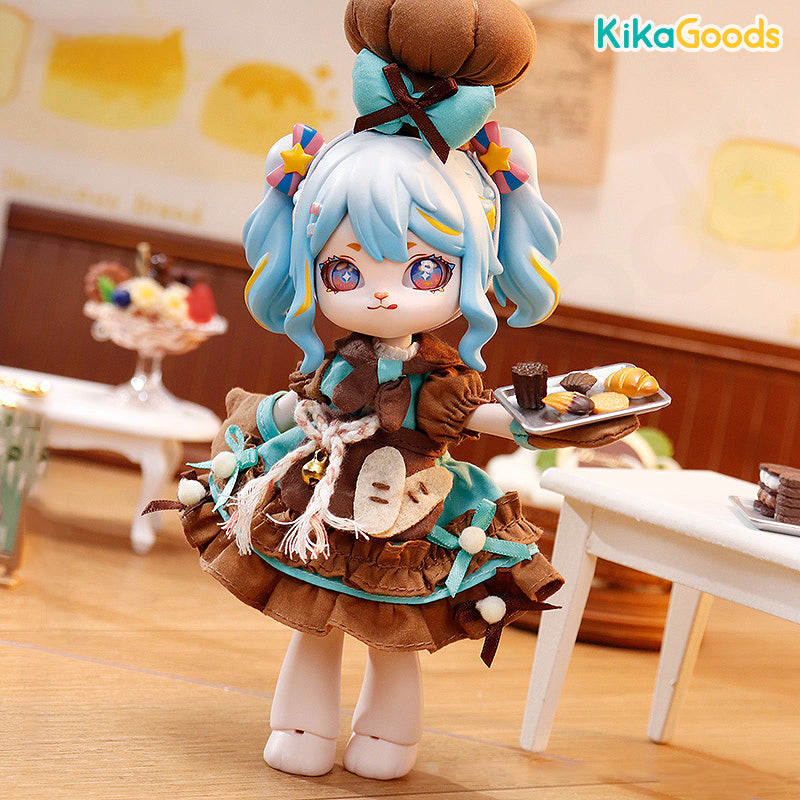 bjdドールの服セット　cupcake5点 Dessert Series Mint Chocolate 1/12 BJD Clothing Set – KikaGoods