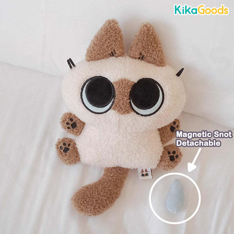 Nobeko Inhaling Azukisan 20cm Plush Doll