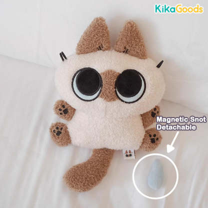 Nobeko Inhaling Azukisan 20cm Plush Doll