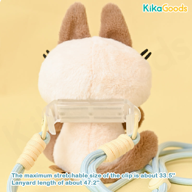 Nobeko Azukisan Plush Cell Phone Clip – KikaGoods Wholesale