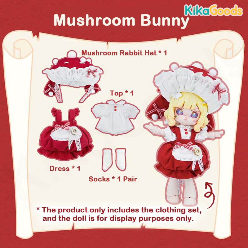 sachin and babi light blue dress GlitZGlam LULU the Fairy with a Detachable Mushroom Fairy Stand for a Fairy  Garden / Miniature Garden main image 1