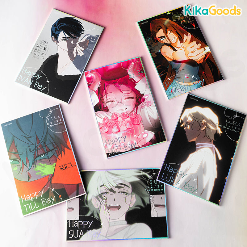 Alien Stage New Year's Eve Season 2024 Birthday Color Paper