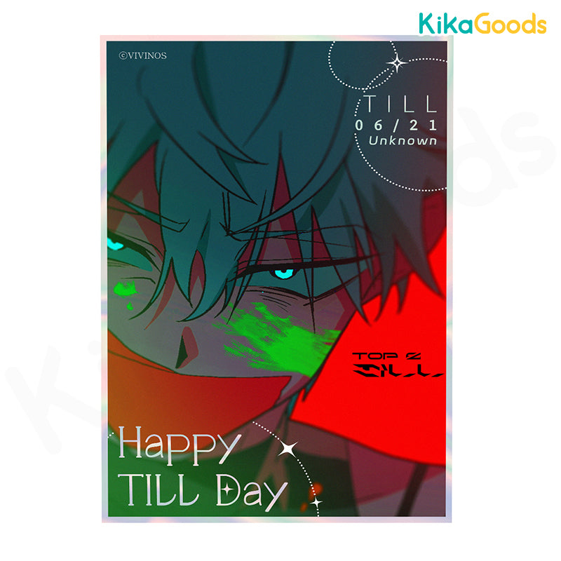 Alien Stage New Year's Eve Season 2024 Birthday Color Paper