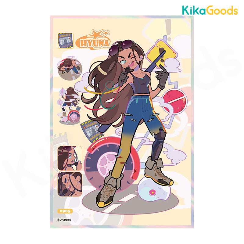 Alien Stage New Year's Eve Season Acrylic Color Paper – KikaGoods