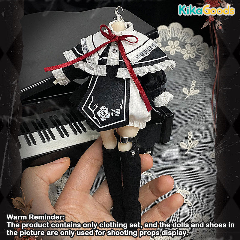 Nyssa Strange Nightmare Series Rose Realm 1/12 BJD Clothing Set【Shipped in Jul./Aug. 2025】