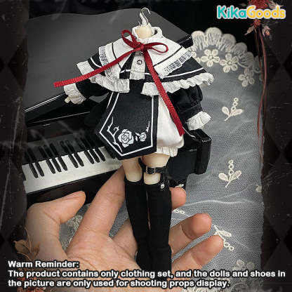 Nyssa Strange Nightmare Series Rose Realm 1/12 BJD Clothing Set【Shipped in Jul./Aug. 2025】