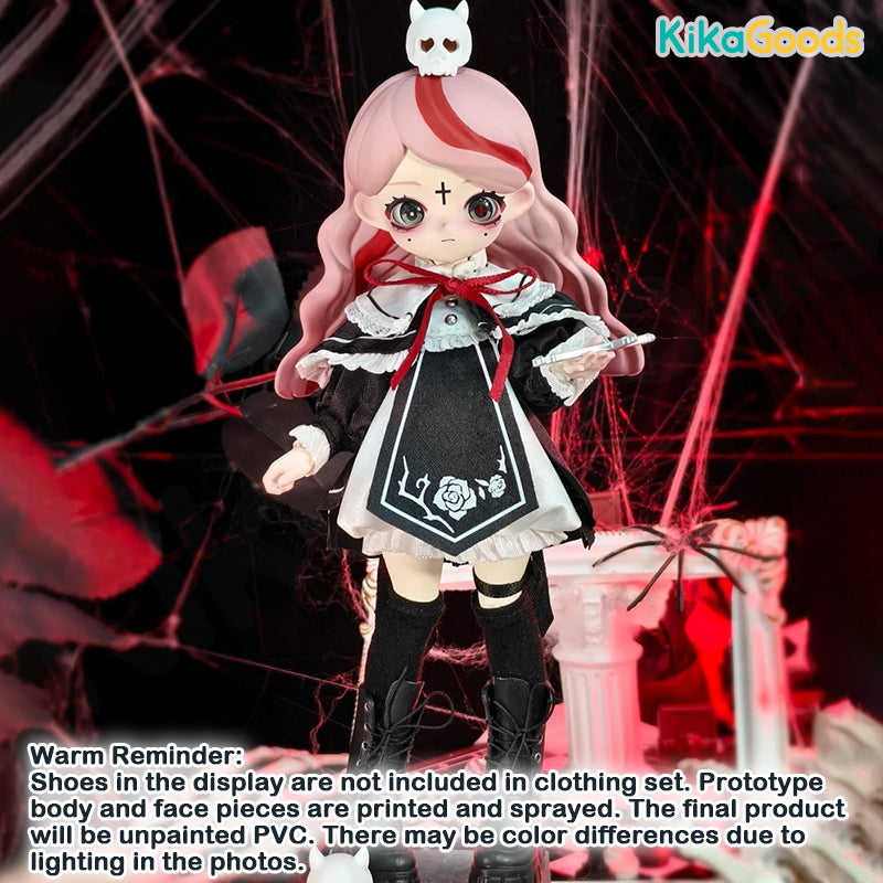 Nyssa Strange Nightmare Series Rose Realm 1/12 BJD Clothing Set【Shipped in Jul./Aug. 2025】