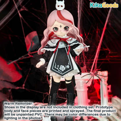 Nyssa Strange Nightmare Series Rose Realm 1/12 BJD Clothing Set【Shipped in Jul./Aug. 2025】