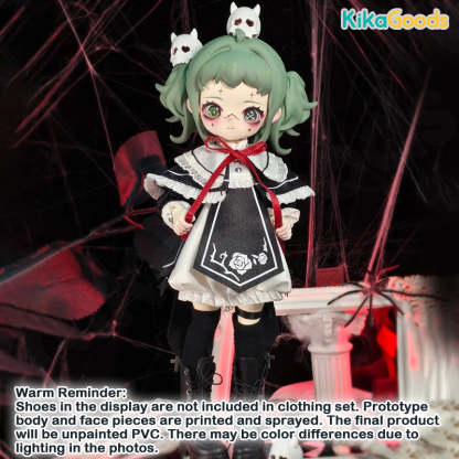 Nyssa Strange Nightmare Series Rose Realm 1/12 BJD Clothing Set【Shipped in Jul./Aug. 2025】