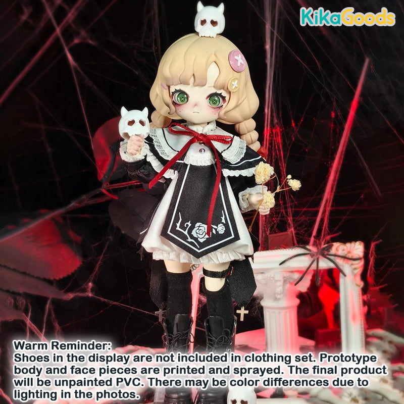 Nyssa Strange Nightmare Series Rose Realm 1/12 BJD Clothing Set【Shipped in Jul./Aug. 2025】