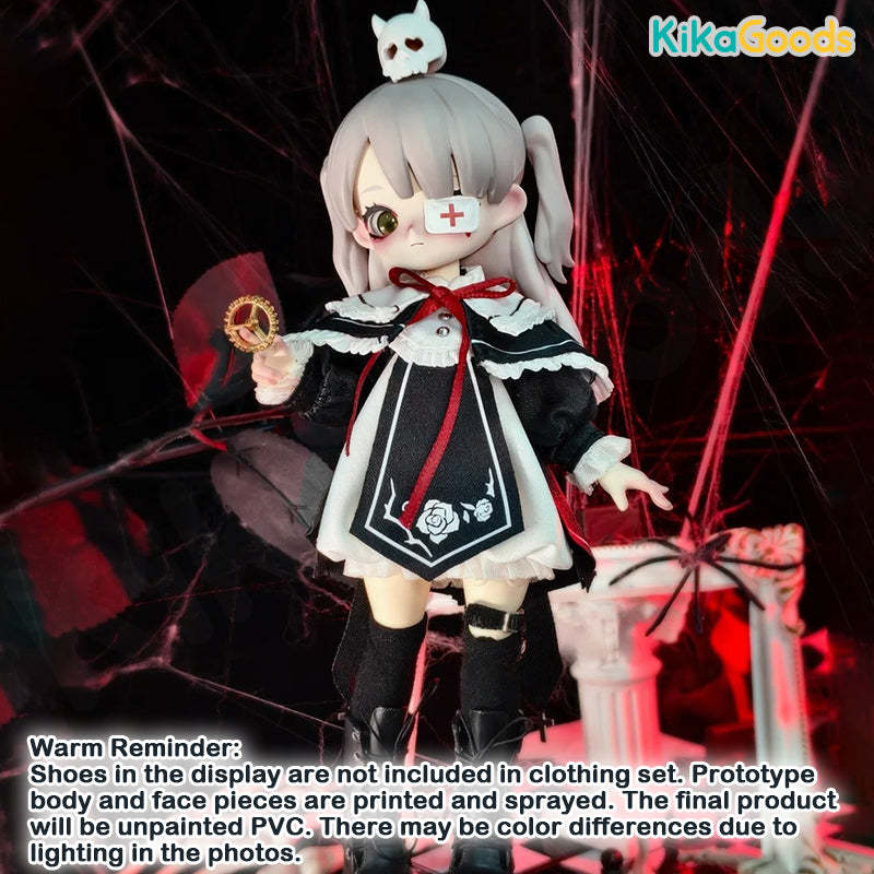 Nyssa Strange Nightmare Series Rose Realm 1/12 BJD Clothing Set【Shipped in Jul./Aug. 2025】