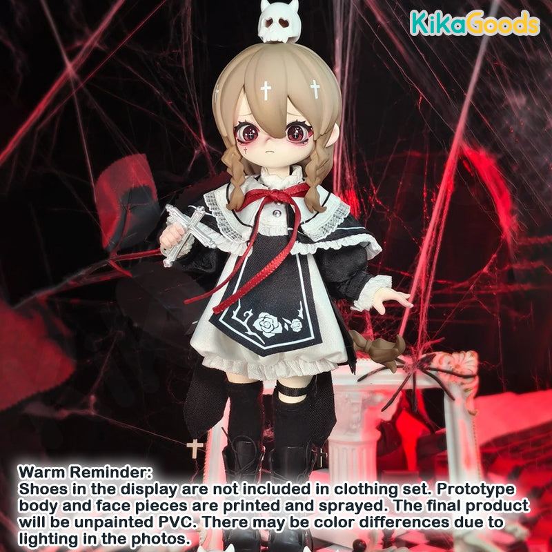 Nyssa Strange Nightmare Series Rose Realm 1/12 BJD Clothing Set【Shipped in Jul./Aug. 2025】