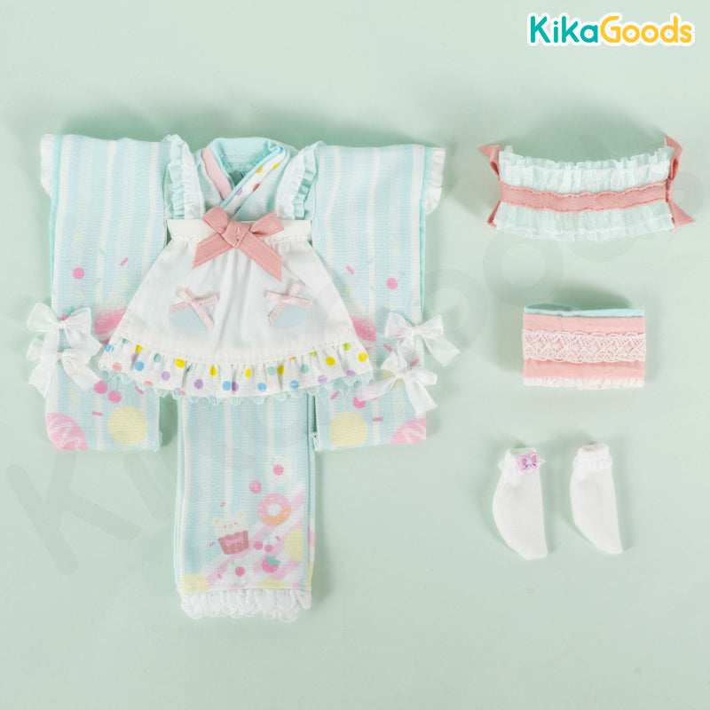 Sugary Girls Series Kimono 1/8 Clothing Set