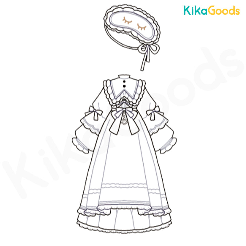 Sugary Girls Series Limited Pajama 1/8 Clothing Set