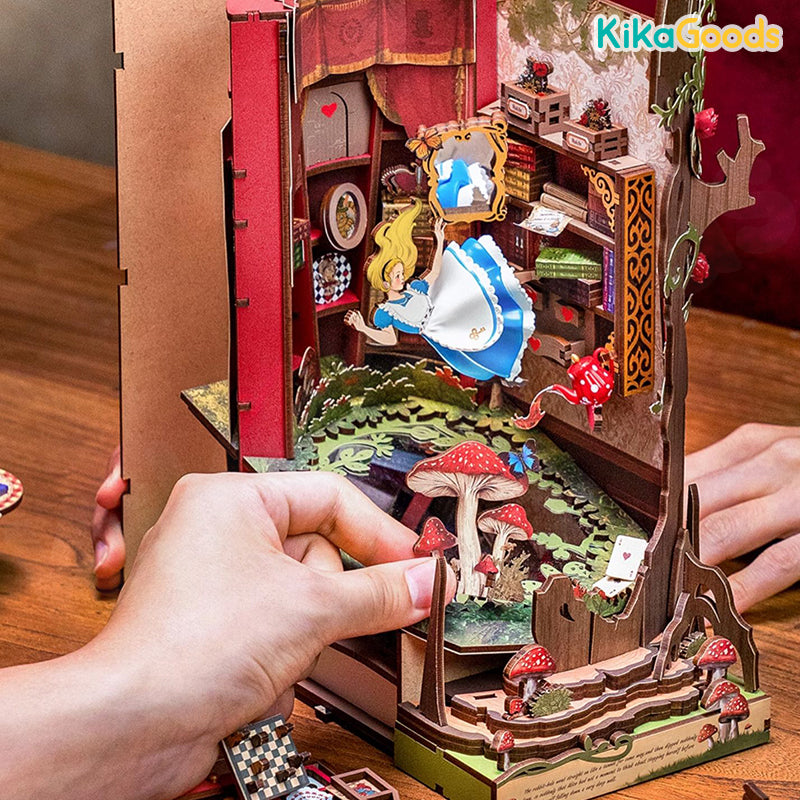 Rolife Book Nook Shelf Insert - Fall into Wonder – KikaGoods Wholesale