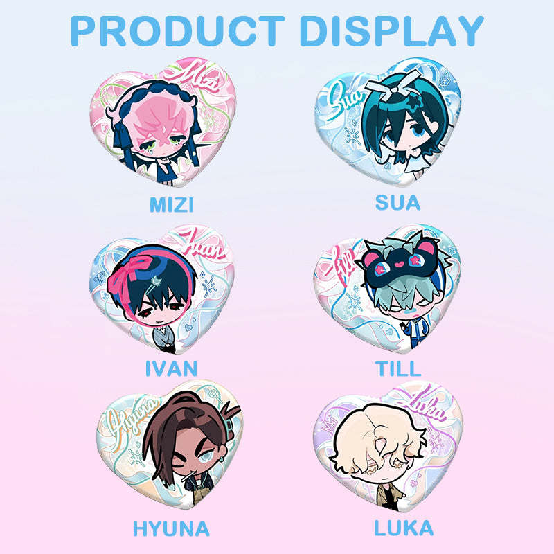 Alien Stage Recollection Series Love Badge Set