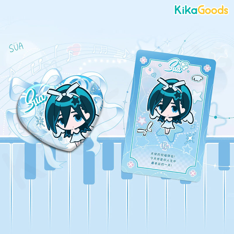 Alien Stage Recollection Series Love Badge Set