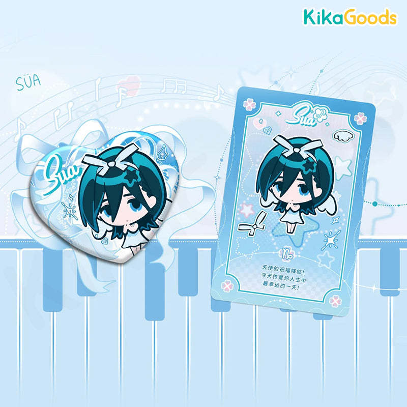 Alien Stage Recollection Series Love Badge Set