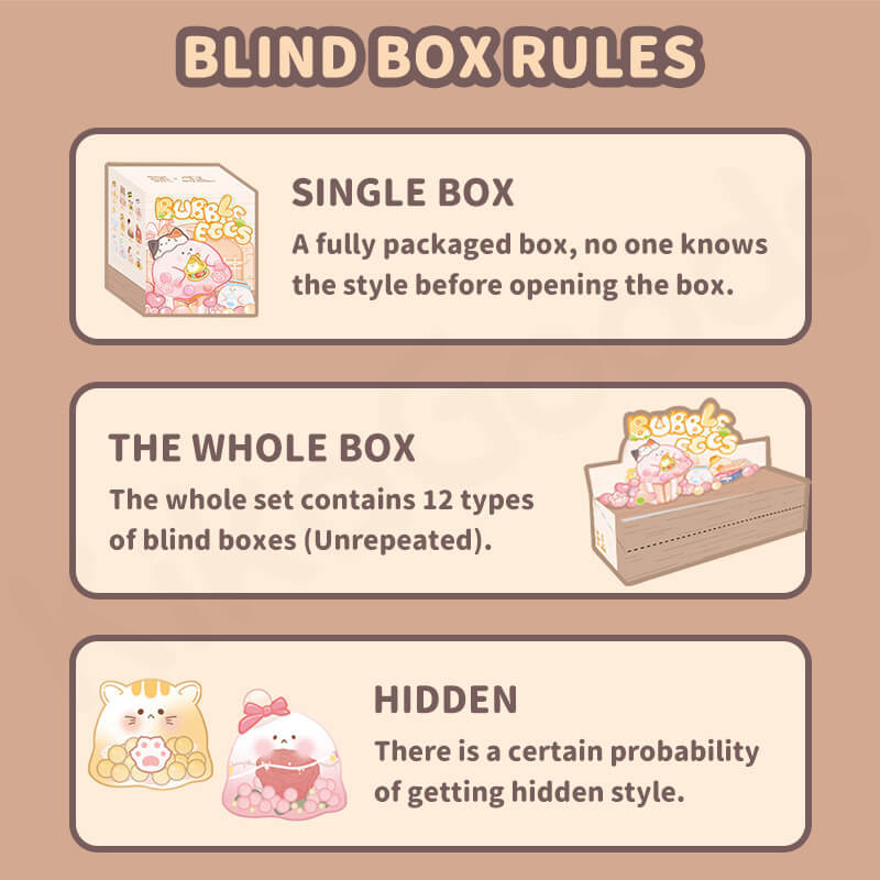 Bubble Eggs Season 2 Blind Box