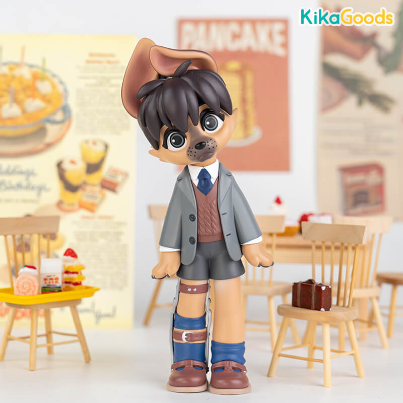 Pure Natural Uniformed Puppy Series 2 Suit Puppy Figure