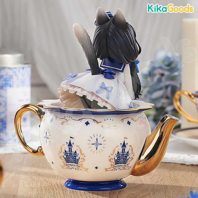 Tea Time Cats DLC Series Cow Cat Figure