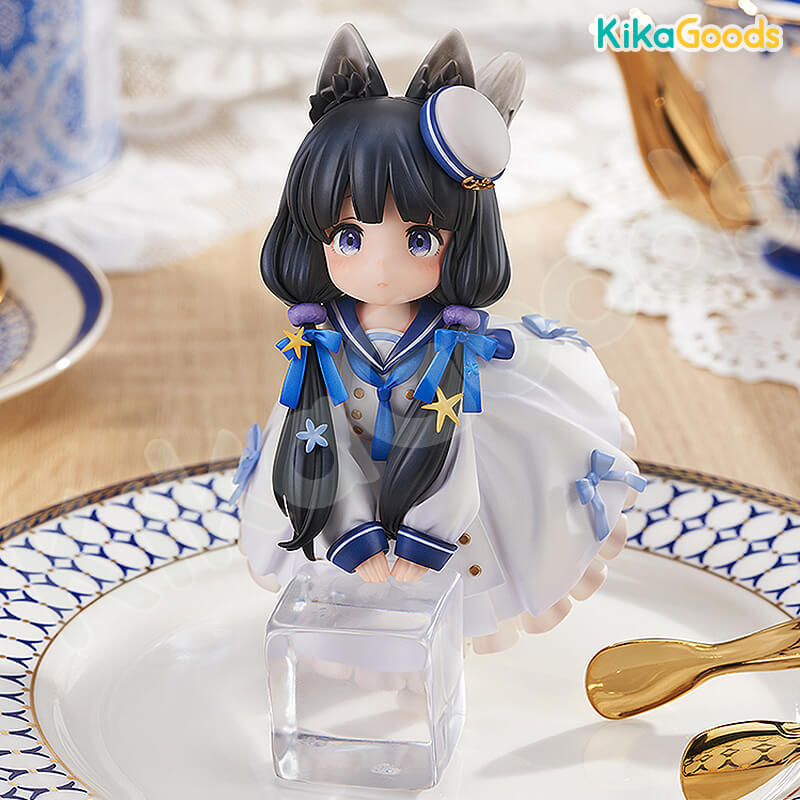Tea Time Cats DLC Series Cow Cat Figure