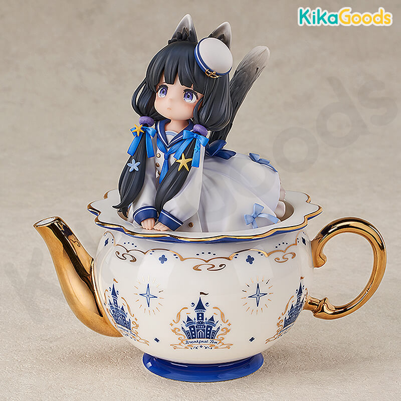 Tea Time Cats DLC Series Cow Cat Figure