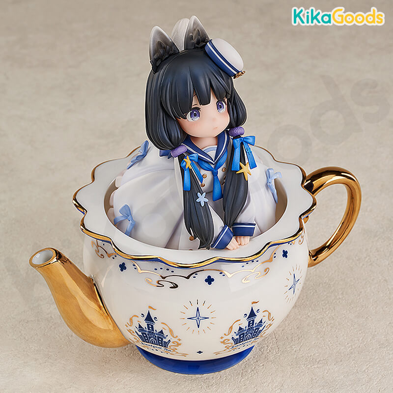 Tea Time Cats DLC Series Cow Cat Figure