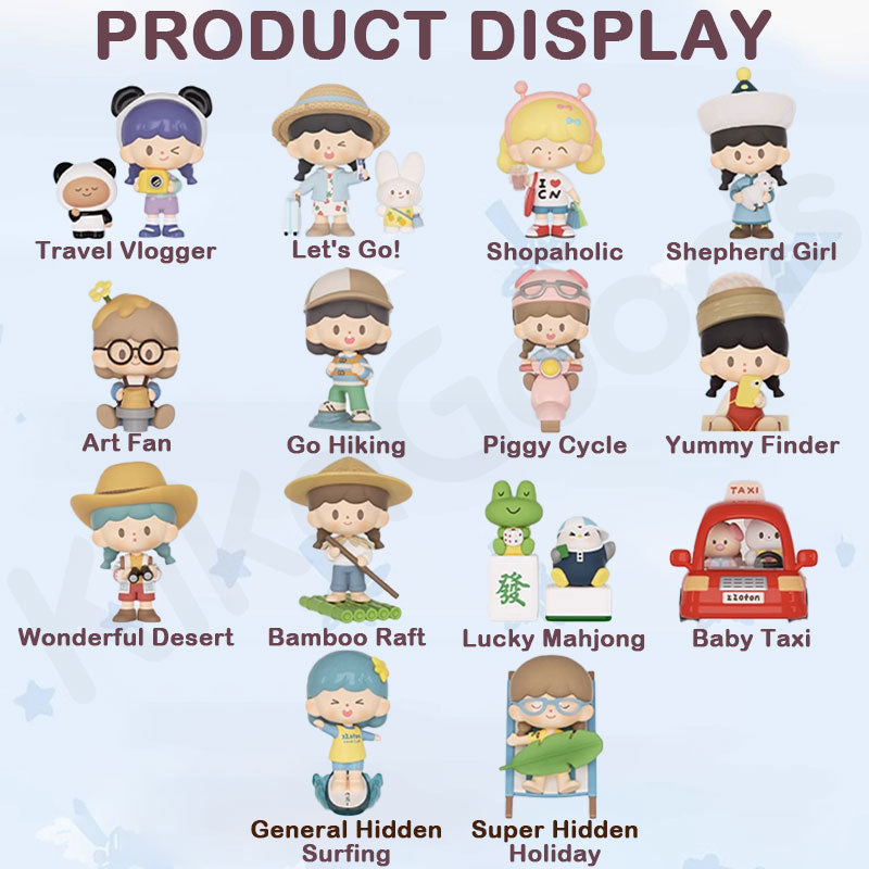 zZoton Travel Together Series Blind Box