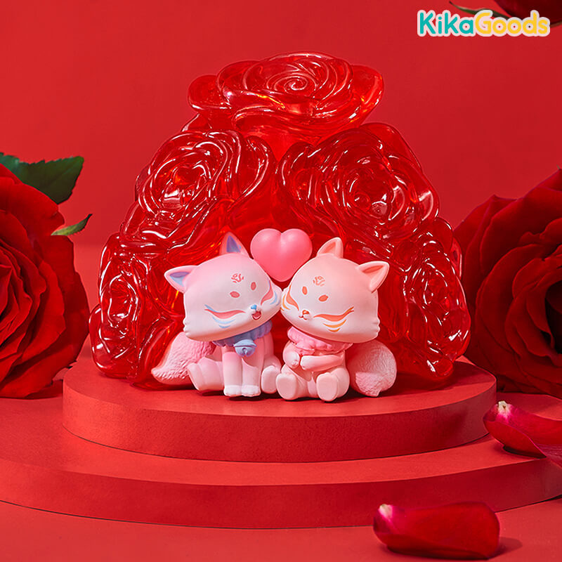 Ancient Nine Tail Fox Rose Fairy Series Blind Box – KikaGoods