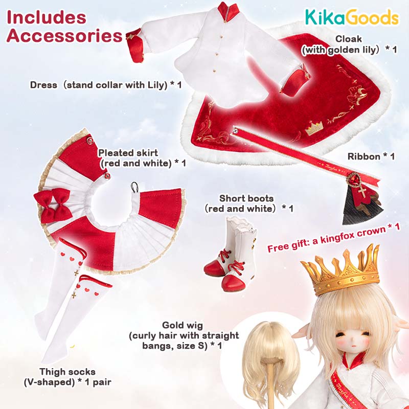 TinyFox 'Fox King' 1/6 Points Angel Body Action Figure – KikaGoods