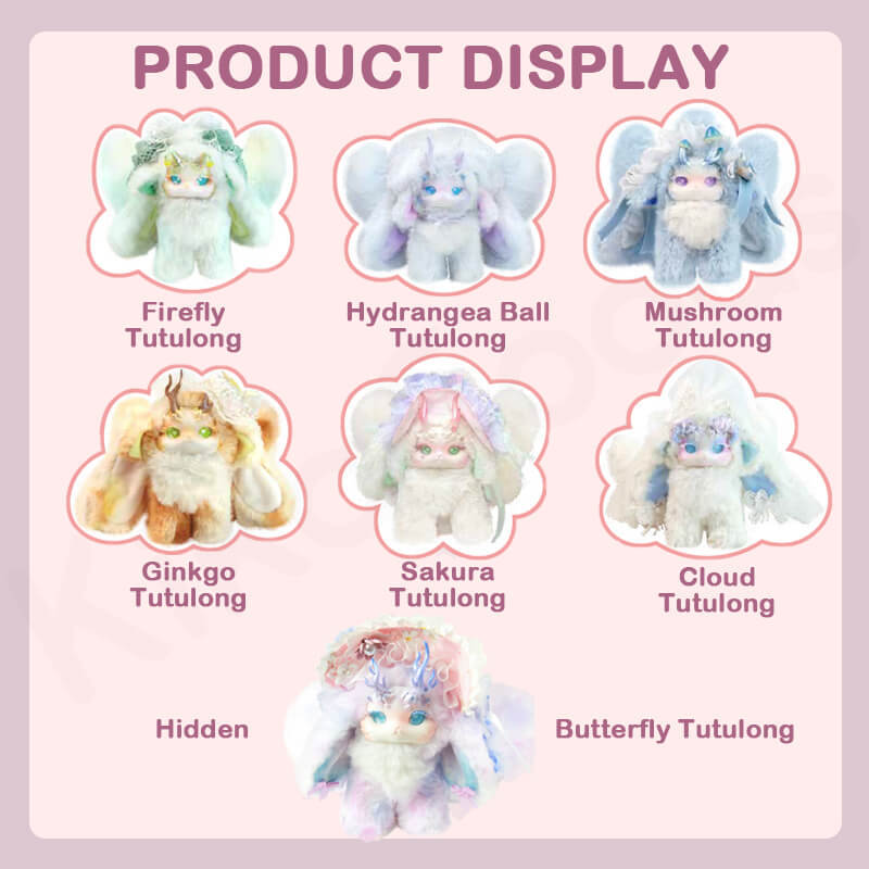 Tutulong Fantasy Forest Tea Party Series Plush Blind Box