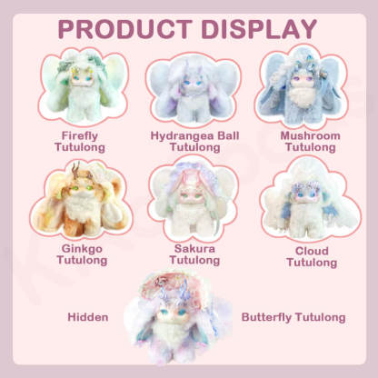 Tutulong Fantasy Forest Tea Party Series Plush Blind Box