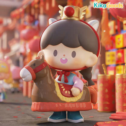 zZoton New Year In Apple Village Series Blind Box