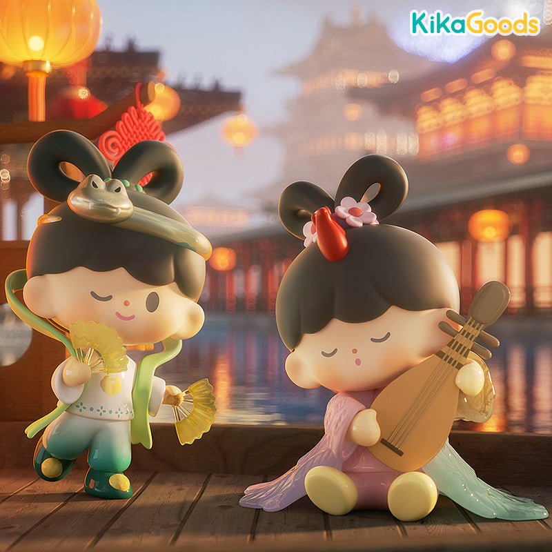 zZoton New Year In Apple Village Series Blind Box