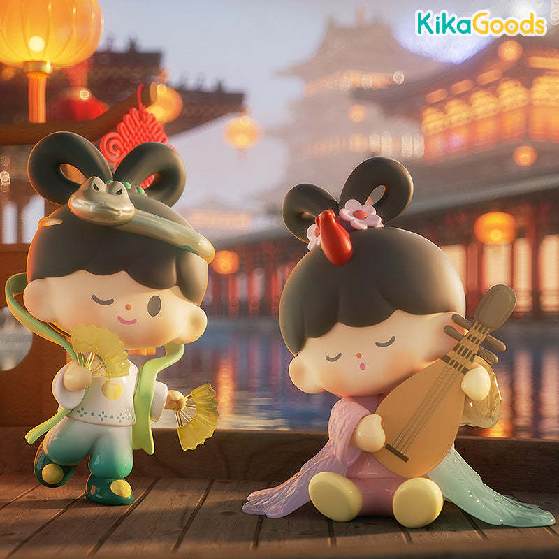 zZoton New Year In Apple Village Series Blind Box