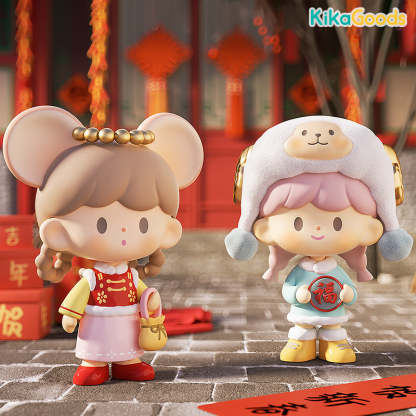 zZoton New Year In Apple Village Series Blind Box