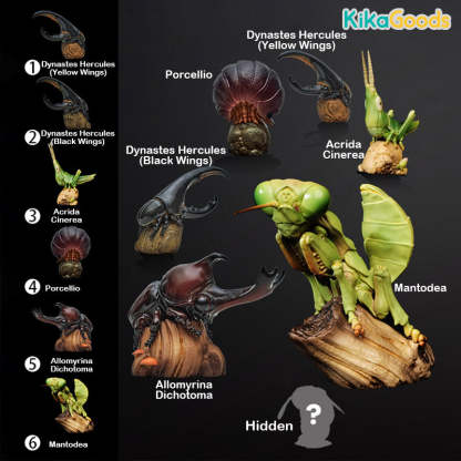Animal Heavenly Body A Series of Laugh and Grow Fat No.7 - Insect 01 Figure