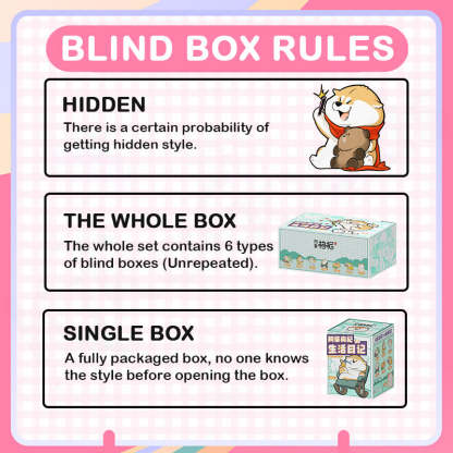 A Chai Goji's Life Diary Series Blind Box