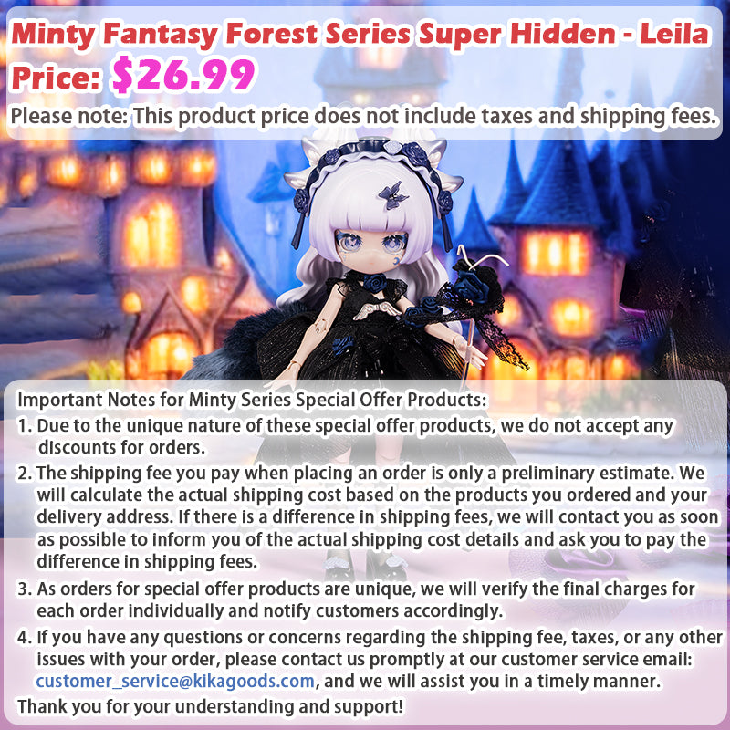 Minty Fantasy Forest Series Super Hidden - Leila BJD Action Figure