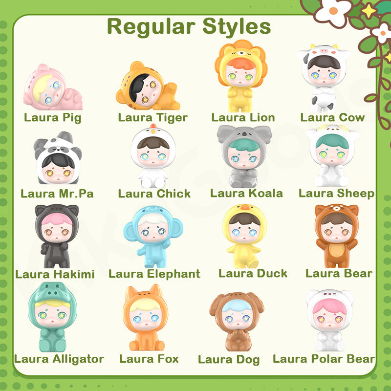 Laura Animal Refrigerator Magnets What In The Zoo Series Blind Box