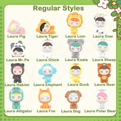 Laura Animal Refrigerator Magnets What In The Zoo Series Blind Box