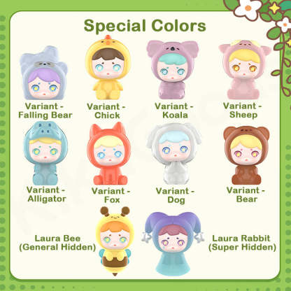 Laura Animal Refrigerator Magnets What In The Zoo Series Blind Box