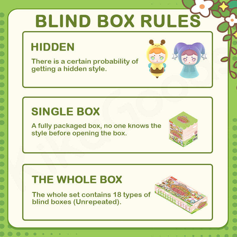 Laura Animal Refrigerator Magnets What In The Zoo Series Blind Box