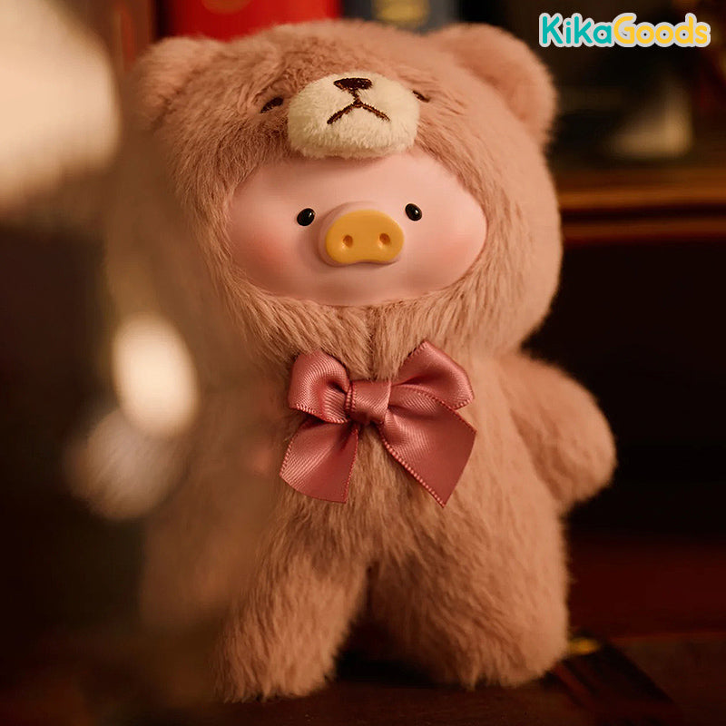 Lulu The Piggy Vintage Teddy Shop Vinyl Face Plush Pendant Blind Box