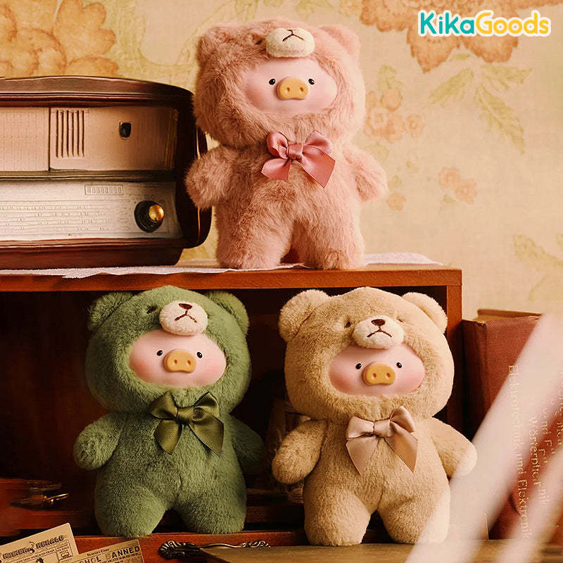 Lulu The Piggy Vintage Teddy Shop Vinyl Face Plush Pendant Blind Box