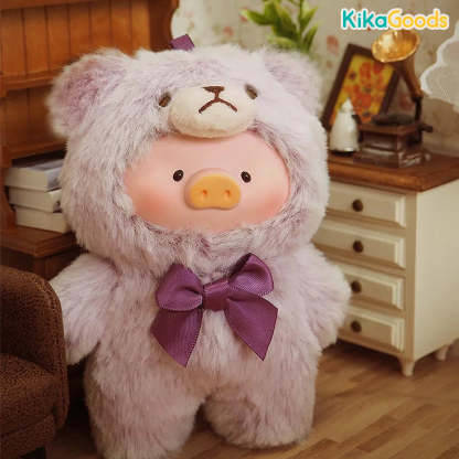 Lulu The Piggy Vintage Teddy Shop Vinyl Face Plush Pendant Blind Box