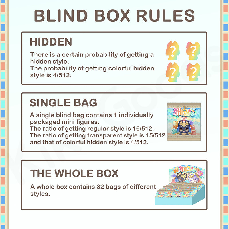 Aaru Sweet Idol Mini Bean Blind Bag